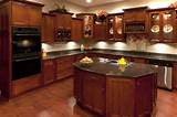 Natural Cherry Wood Kitchen Cabinets Pictures