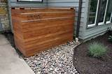 How To Build A Fence To Hide Garbage Cans