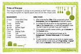 Images of Quantity Recipes For School Food Service