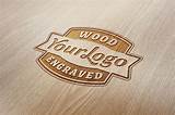 Pictures of Wood Engraving Logo