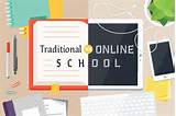Online Schools Vs Traditional Schools Images