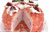 Strawberry Shortcake Ice Cream Cake