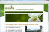 Photos of Landscaping Design Website