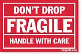 Fragile Stickers Free Images