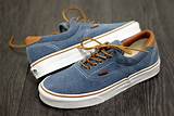 Pictures of Blue Denim Vans Shoes