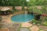 Concrete Pool Landscaping Images