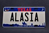 Photos of Texas License Plate Registry