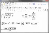 Mathematical Typesetting Software Images