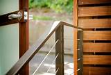 Stainless Steel Cable Railing With Wood Posts Pictures