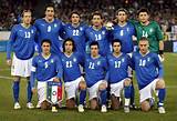 Pictures of Soccer Italian Team