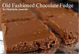 Pictures of Old Time Fudge Recipes