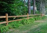 Post And Rail Wood Fence Photos
