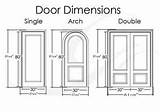 Width Needed For Double Entry Doors