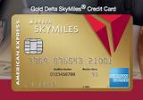 Images of Gold Delta Skymiles Credit Card