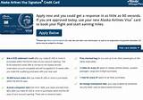 Alaska Airlines Credit Card Bonus Offer Pictures