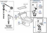 American Standard Toilet Repair Parts Flapper