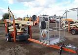 Used Tow Behind Boom Lift Images