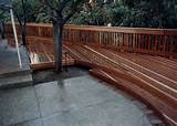 Photos of Red Wood Decking
