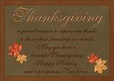 Thanksgiving Cards For Business Free Photos