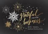 Photos of Christmas Card Notes Business