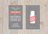 Images of Doterra Essential Oil Business Cards