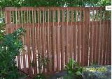 Vertical Wood Fencing Pictures