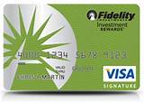 Fidelity Credit Card Sign Up Bonus
