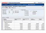 Oracle Accounting Software Demo Pictures