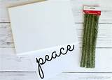 Pictures of Peace Pipe Cleaners