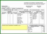 Pictures of Example Of Payroll Check Stub
