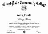 Miami Dade College Degrees Pictures