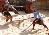 Roman Gladiator Styles Fighting Pictures