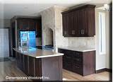 Dark Wood Kitchen Cabinets With Dark Wood Floors Images