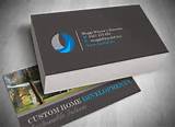 Pictures of Sample Plumber Business Cards