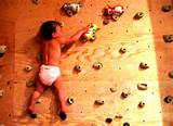 Baby Climbing Wall Images