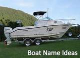 Pictures of Ideas For Fishing Boat Names