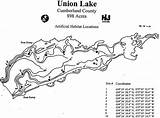 Swartswood Lake Fishing Map