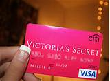 Victoria Secret Credit Card Website Photos