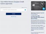 Photos of Hilton Surpass Credit Card