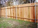 Build A Wood Fence With Metal Posts Photos