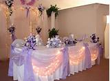 Images of How To Decorate The Head Table