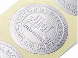 Foil Embossing Labels Pictures