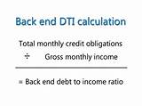 Photos of Debt To Income Ratio Calculator Usda