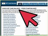 Pictures of How To Find Ebt Balance