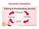 Pictures of Document Editing Services