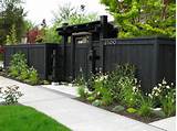 Decorative Fences For Front Yards Pictures