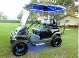 Lifted Gas Golf Cart Photos