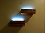 Pictures of Floating Wall Shelves With Lights Underneath