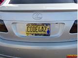 Personalized License Plate Az Pictures