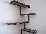 How To Make Iron Pipe Shelves Pictures